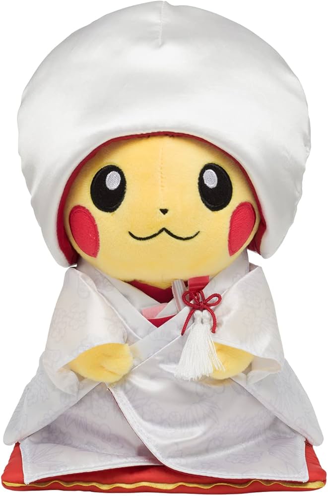 ウエディングピカチュウ 結婚式洋婚ペアセット ウエディングピカチュウ