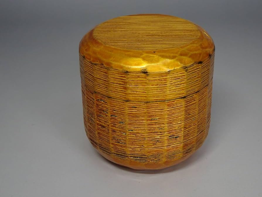 Amazon.co.jp: 橋村萬象作折タメ白檀塗棗共箱茶道具 303 : ホーム