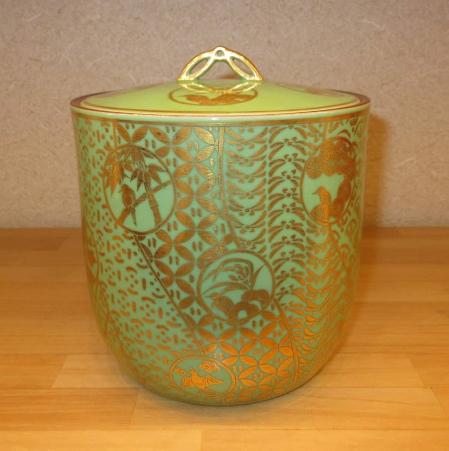 水指 蒼釉 一位窯 田中一晃 氏作 共箱入 2025年