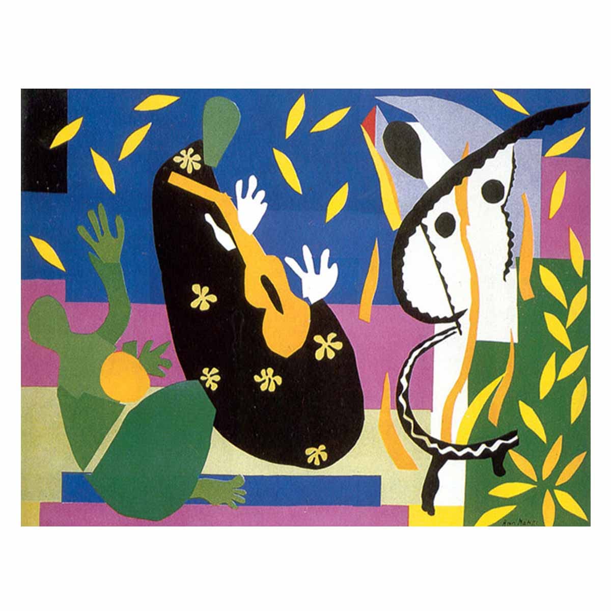 4092 外国切手 アンリ・マティス 1952年 王の悲しみ 王の悲しみ