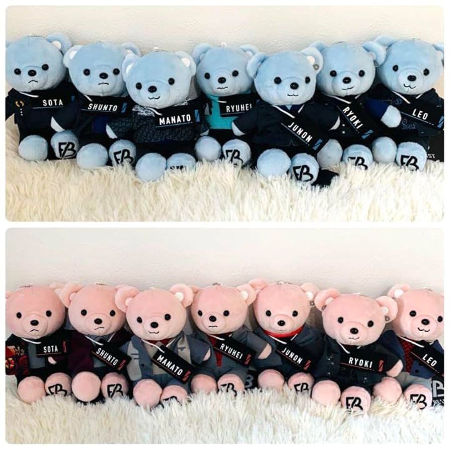 BE:FIRSTくまぬいぐるみ ～Bye-Good-Bye～ コンプリートセット