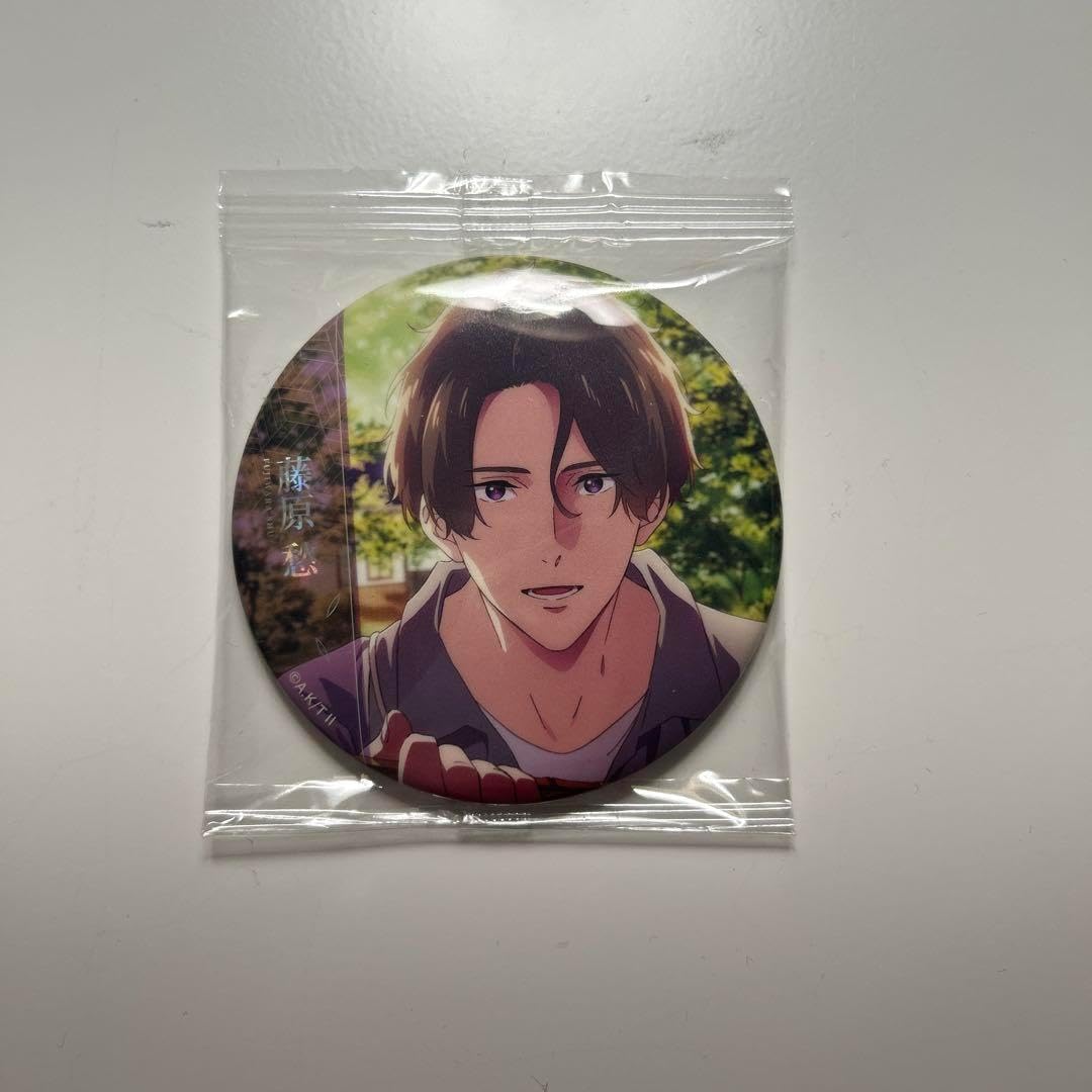 ツルネ キャラクター缶バッジ 藤原愁 公式 ツルネ キャラクター缶