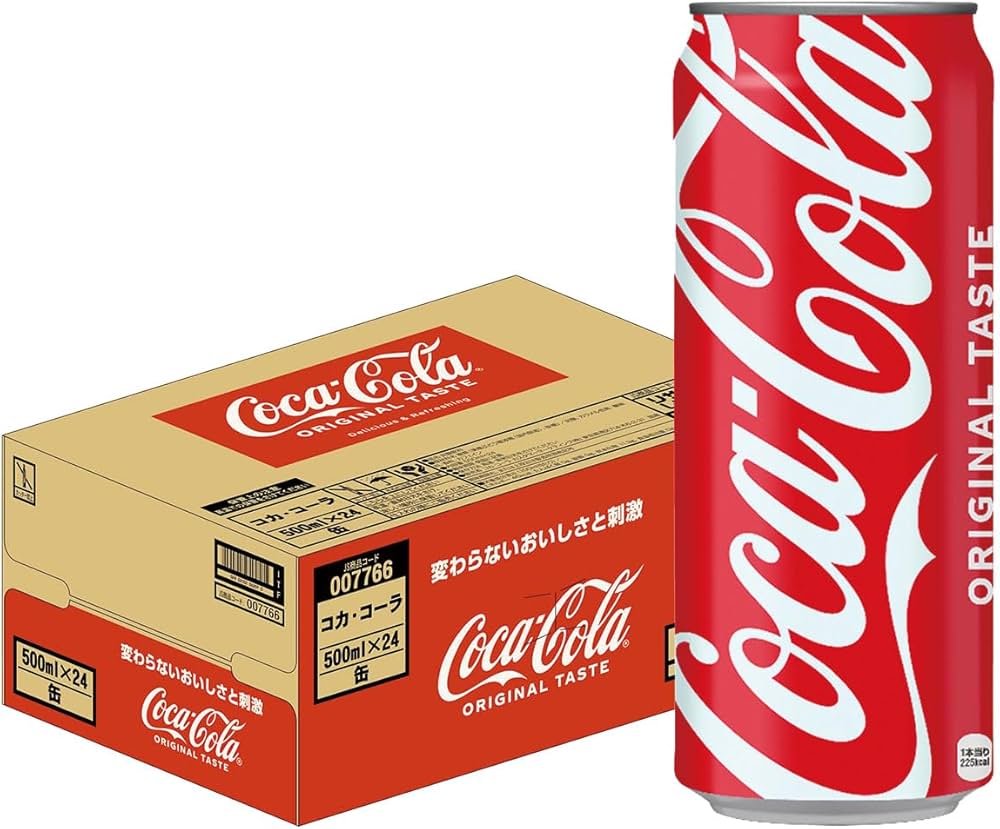 Amazon.co.jp: コカコーラ コカコーラ 500ml缶×24本入 : 食品・飲料・お酒