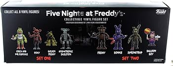 Amazon.com: Funko Five Nights at Freddy's 4 Figure Pack(1 Set), 2