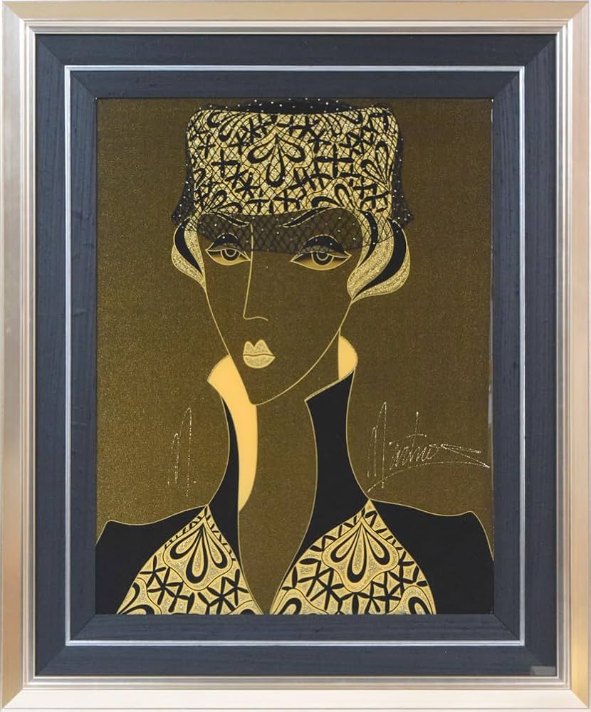 MARTIROS MANOUKIAN 「ぬくもりに包まれて」 シルクスクリーン 美術