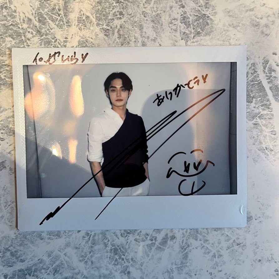 ゼベワン ソンハンビン チェキ サイン ソンハンビン zb1 ぜべワン 直筆