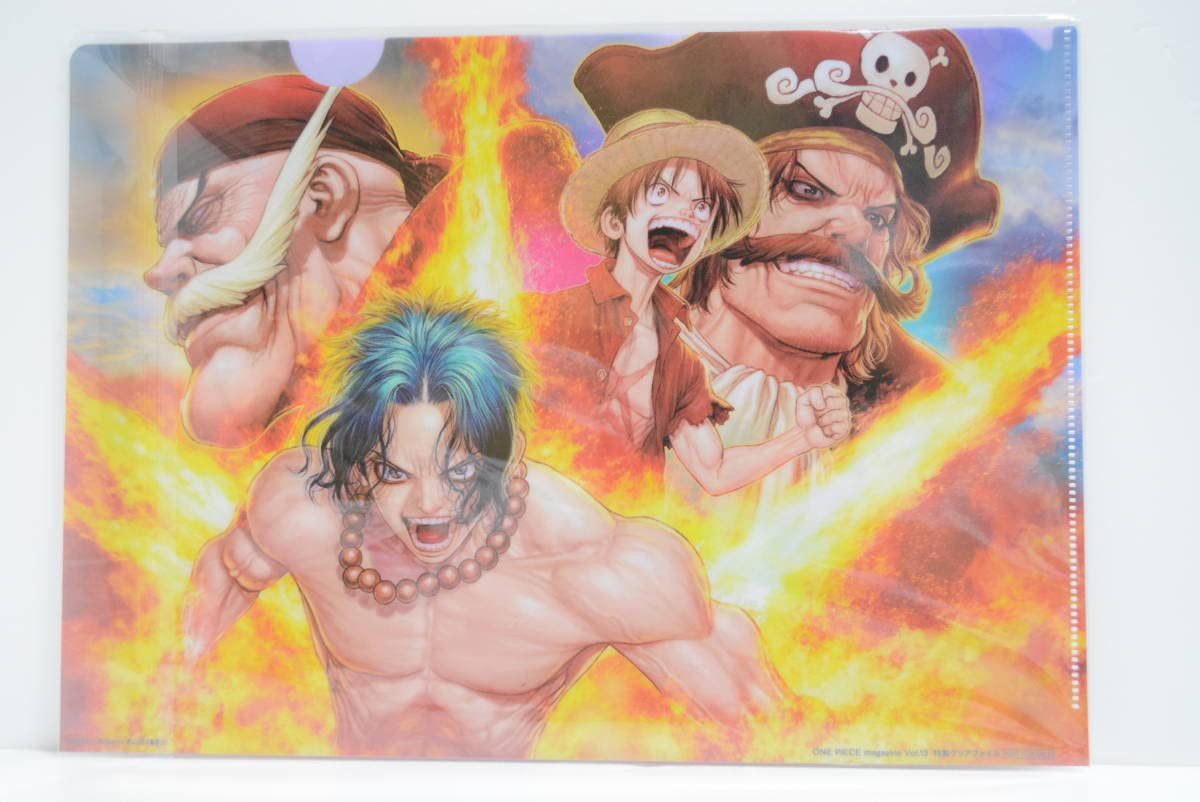 ワンピースマガジンVol.9 懸賞当選品 特製クリアファイル ワンピース