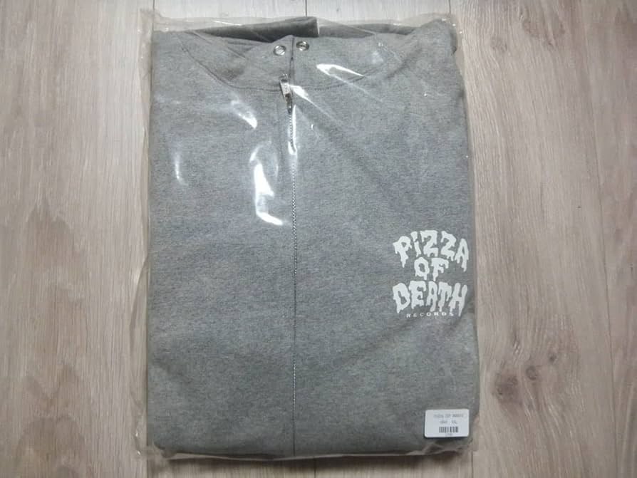 Amazon.co.jp: PIZZA OF DEATH PIZZA ZIP HOODIE GRAY XXL