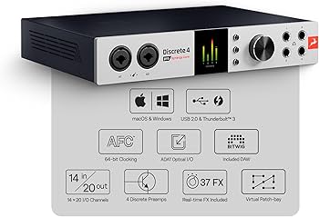 Amazon.co.jp: Antelope Audio Discrete Pro Synergy Core (Discrete 4