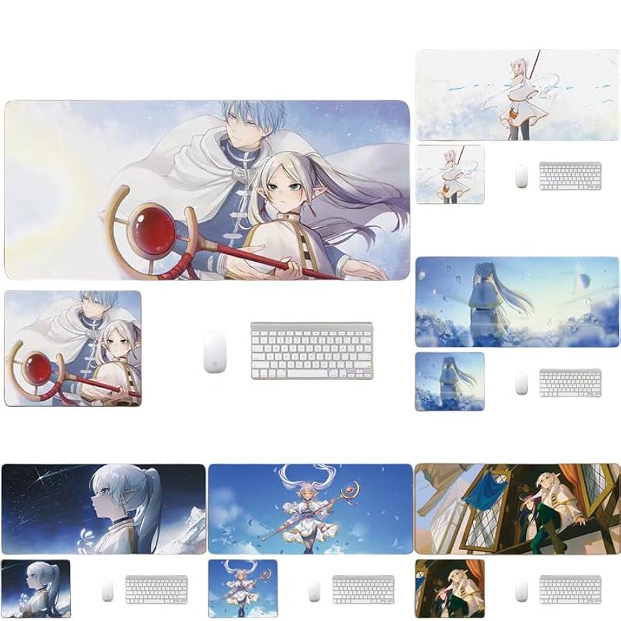 葬送のフリーレン ラバーマット プレイマット デスクマット Amazon