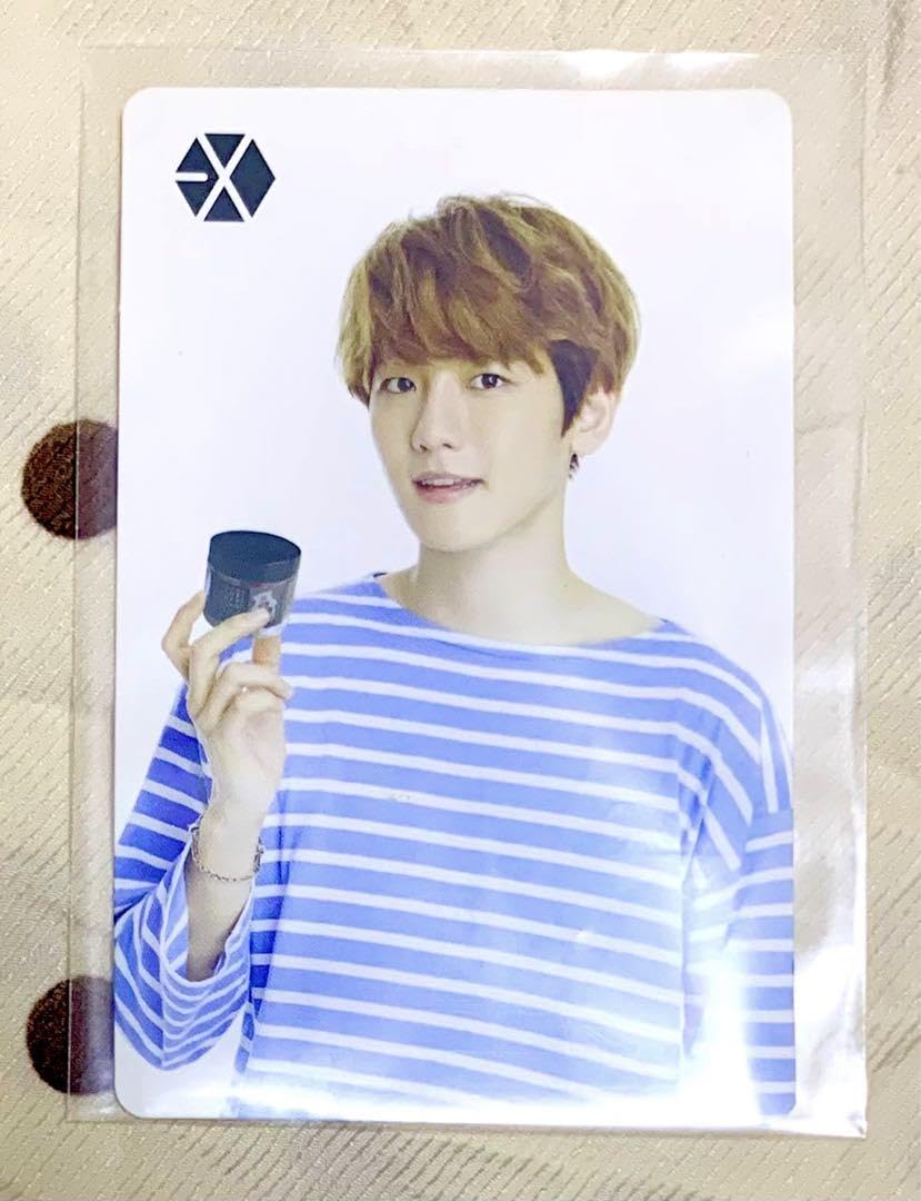 ベッキョン シリアル 日本 BAEKHYUN 当選 トレカ EXO BAEKHYUN