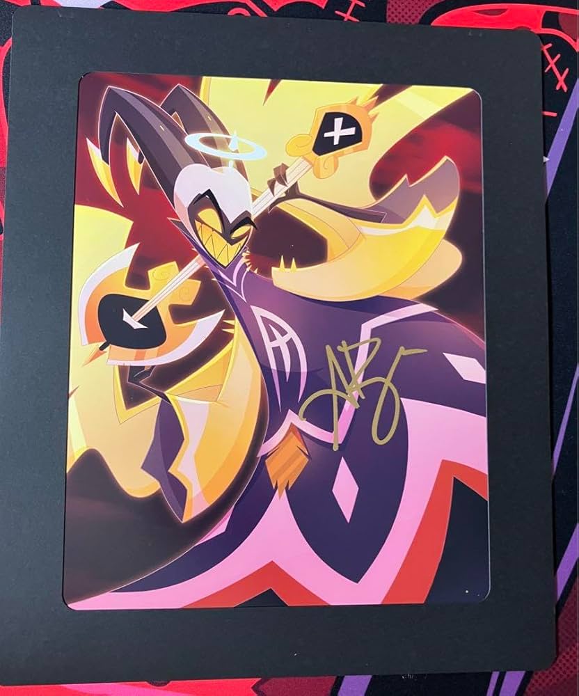 Amazon.co.jp: ハズビンホテル アダム 直筆サイン ポスター : おもちゃ