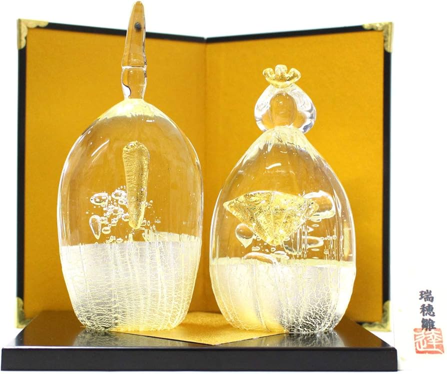 硝子 雛人形 マルティグラス Multi Glass 雛人形 お雛様 ガラス細工