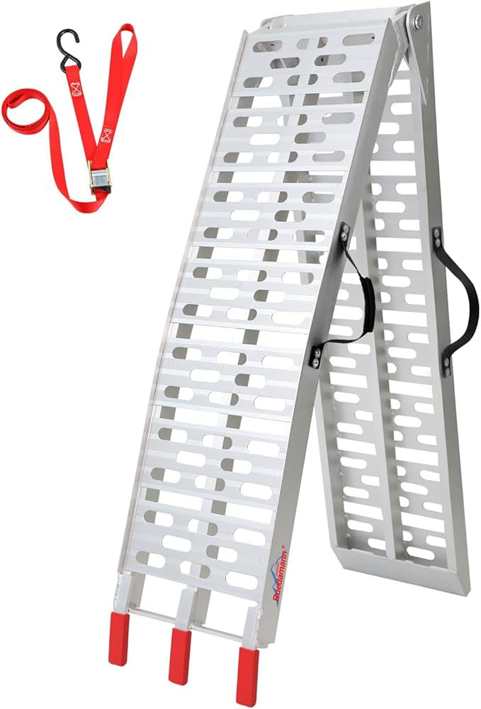 Amazon.co.jp: Ruedamann アルミラダーレール 長さ222.5cm 幅28cm 耐