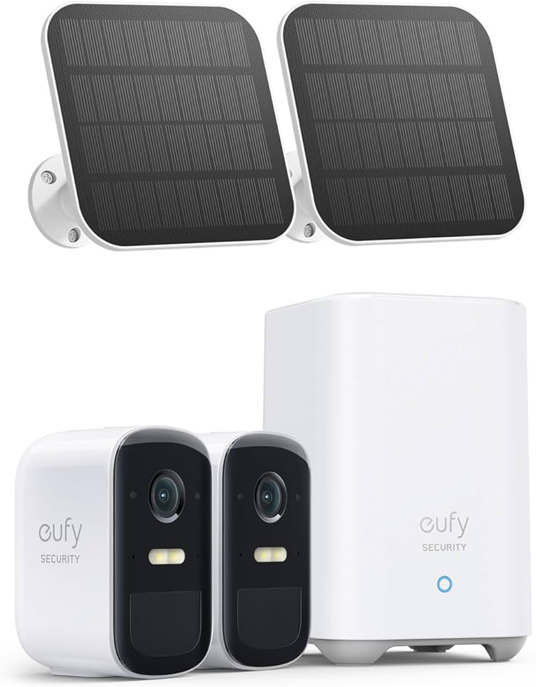 Amazon.com: eufy Security eufyCam 2C Pro 2+1 Kit with Solar Panel