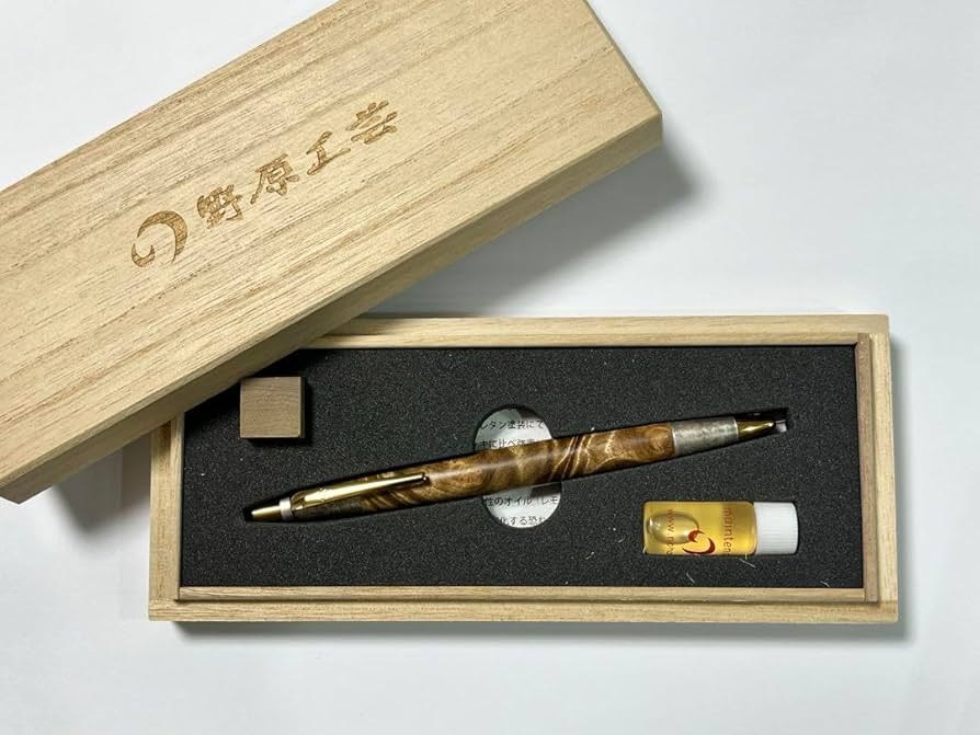 野原工芸 マーブルウッド 野原工芸マーブルウッド新型シャープペンシル