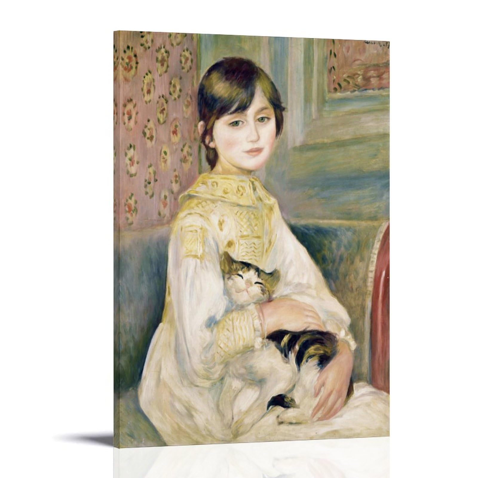 □ ピエール＝オーギュスト・ルノワール|ピン飾りの帽子|銅版画|版上