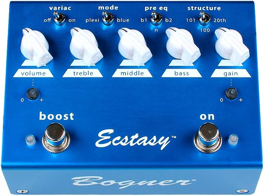 Amazon | Bogner Ecstasy Blue ギターエフェクター | ディストーション
