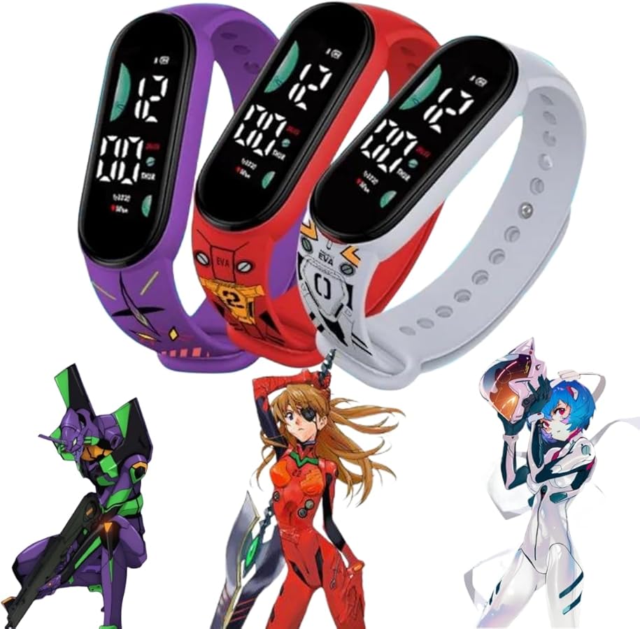 Amazon | 新世紀エヴァンゲリオン EVA 腕時計 式波 アスカ ラングレー