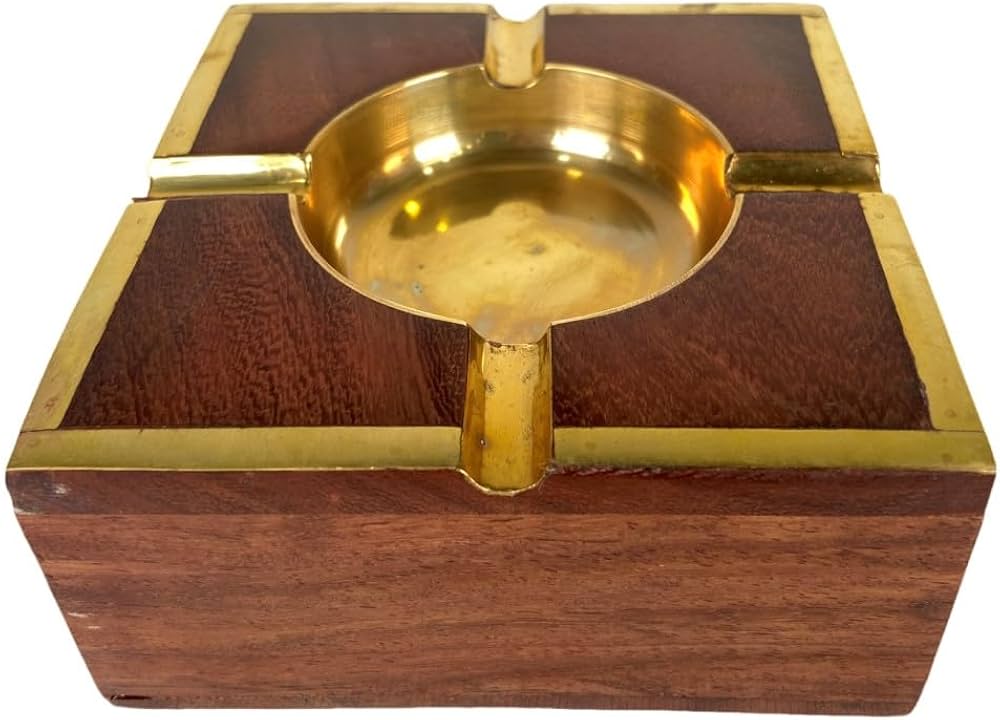 Amazon.co.jp: collectiblesBuy アンカー木製アンティーク灰皿 航海