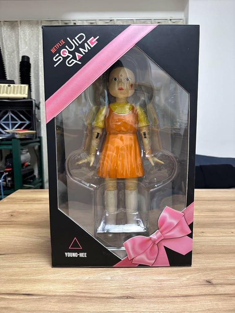 イカゲーム ヨンヒ人形 Squid Game Doll フィギュア 約10インチ イカ
