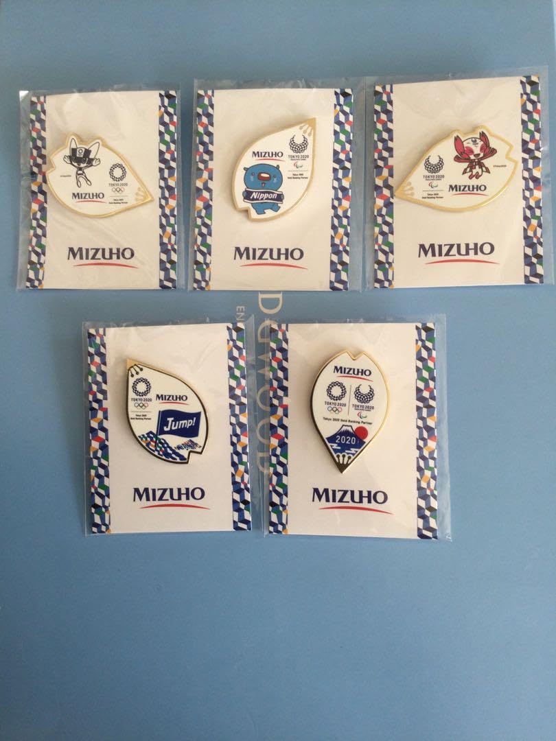 非売品】みずほ銀行 オリンピック ピンバッジ Amazon | みずほ銀行