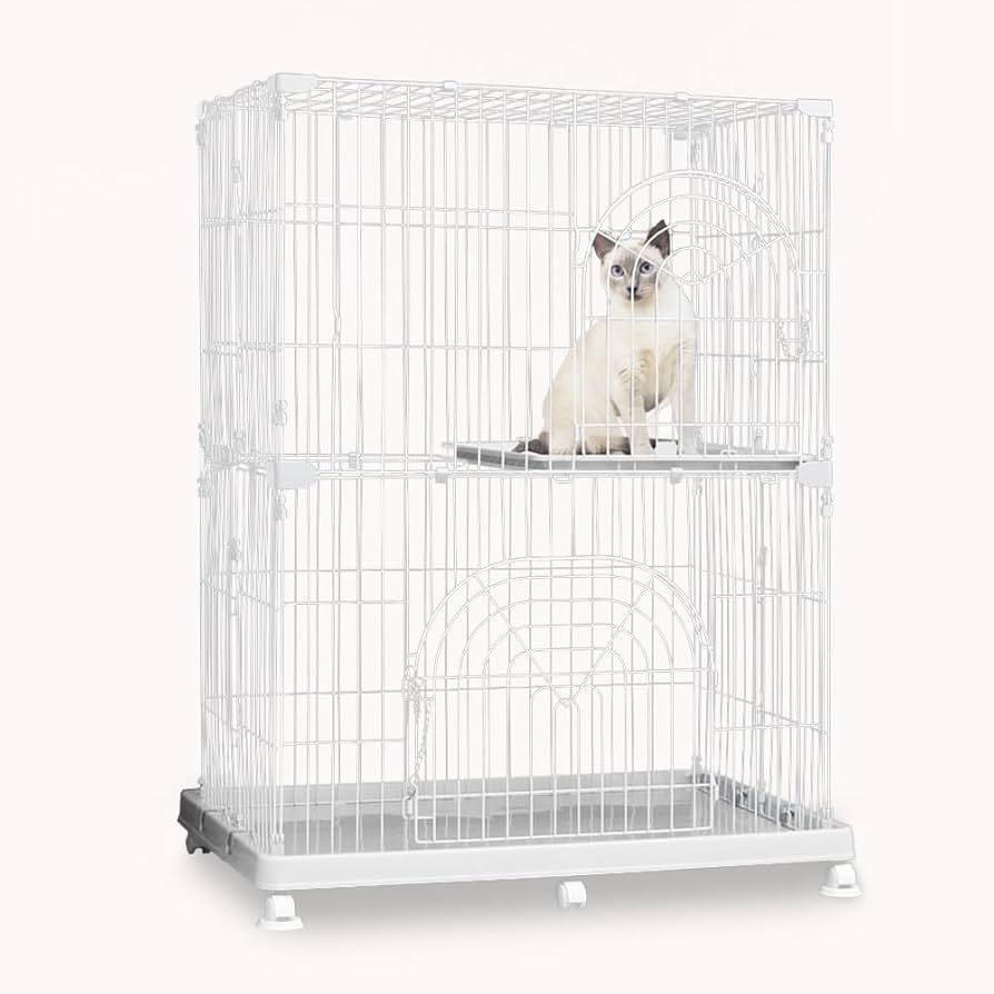 Amazon | アイリスオーヤマ 猫 ケージ コンパクト オリジナルペット