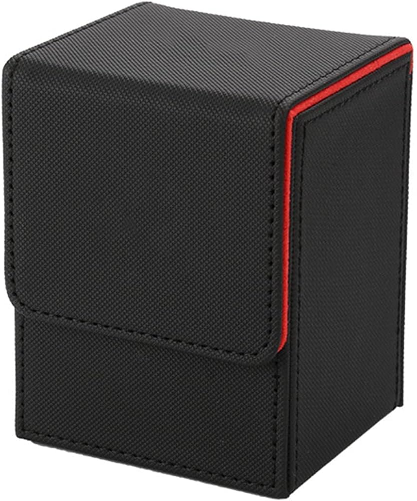 Amazon.co.jp: デッキケース トレカケース 縦入れ マグネット PU