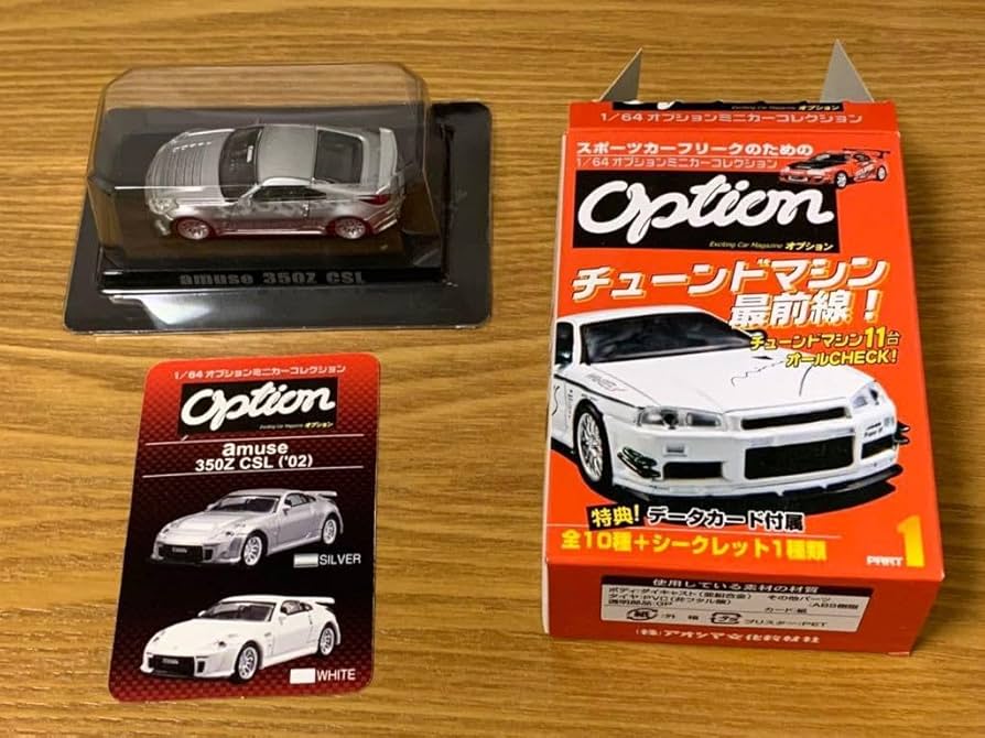 Amazon.co.jp: アオシマ 1/64 オプション ミニカーコレクション amuse