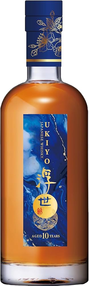 Amazon.co.jp: 浮世ウイスキー10年ブルーラベル 700ml ライス