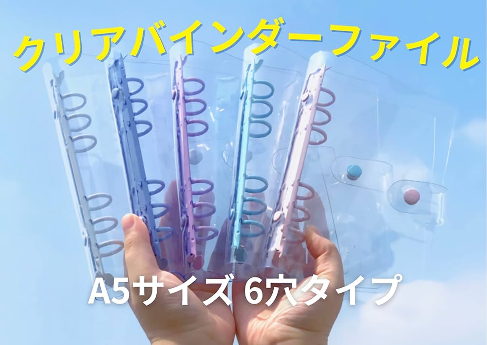 Amazon.co.jp: ドナリー クリアバインダー スリム システムファイル