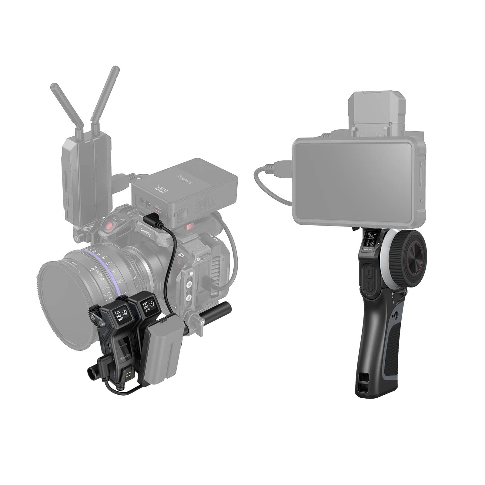 Amazon | SmallRig MagicFIZ ワイヤレス フォロー フォーカス 2