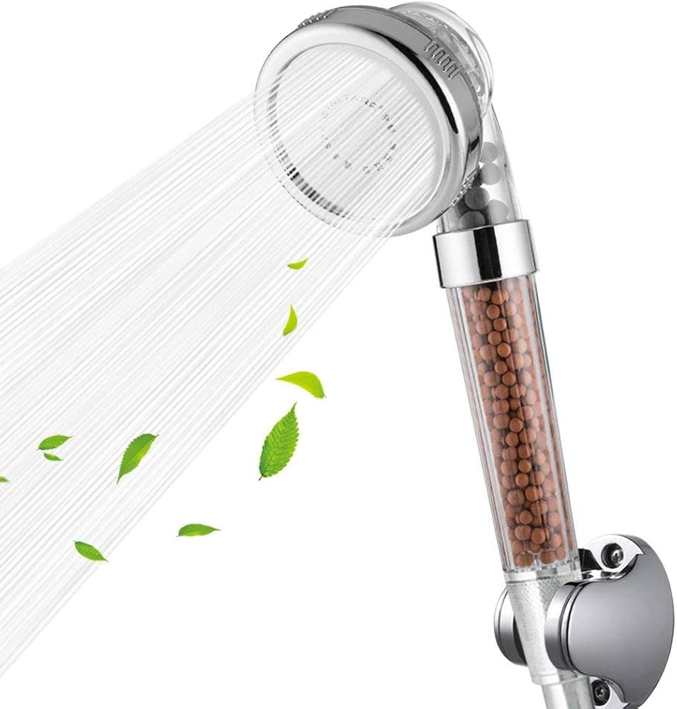 Amazon.co.jp: シャワーヘッド 節水 ストップボタン浄水機能付き