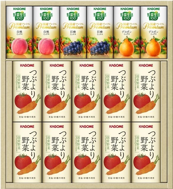 KAGOME カゴメ つぶより野菜 30本×2箱