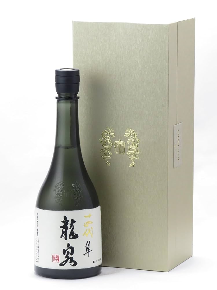 空き瓶】十四代 龍泉 隼 四合瓶720ml 化粧箱 小冊子付き 14