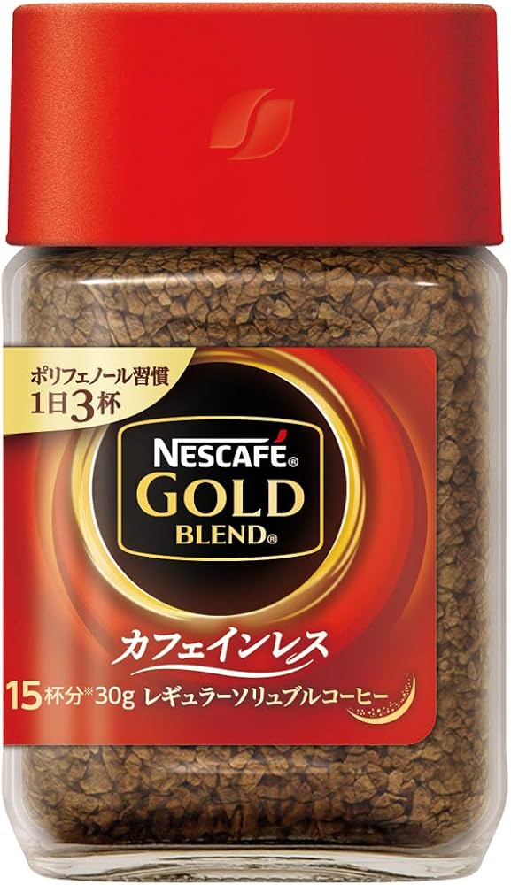 Amazon.co.jp: ネスカフェ ゴールドブレンド カフェインレス 30g