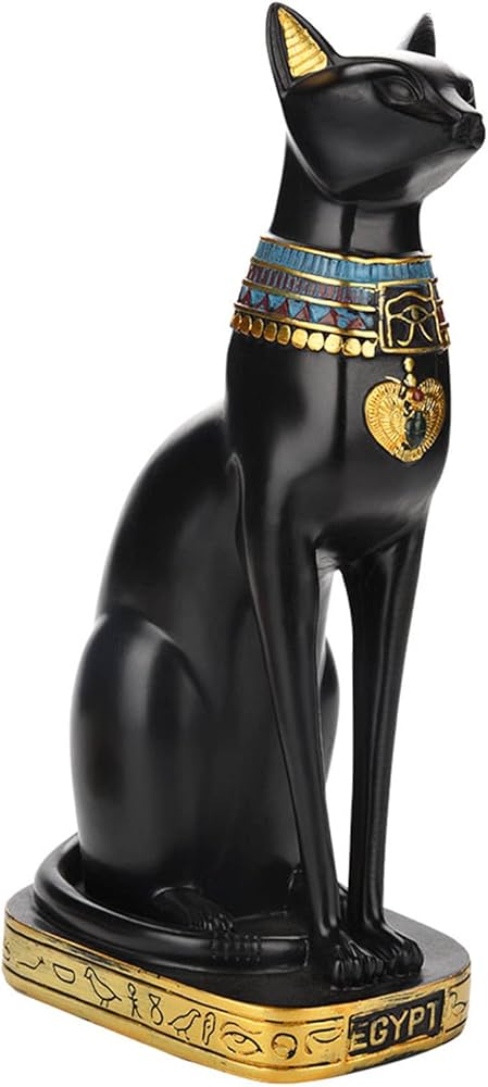 Amazon.co.jp: エジプトの猫の像、猫の像の装飾、エジプト猫の飾り