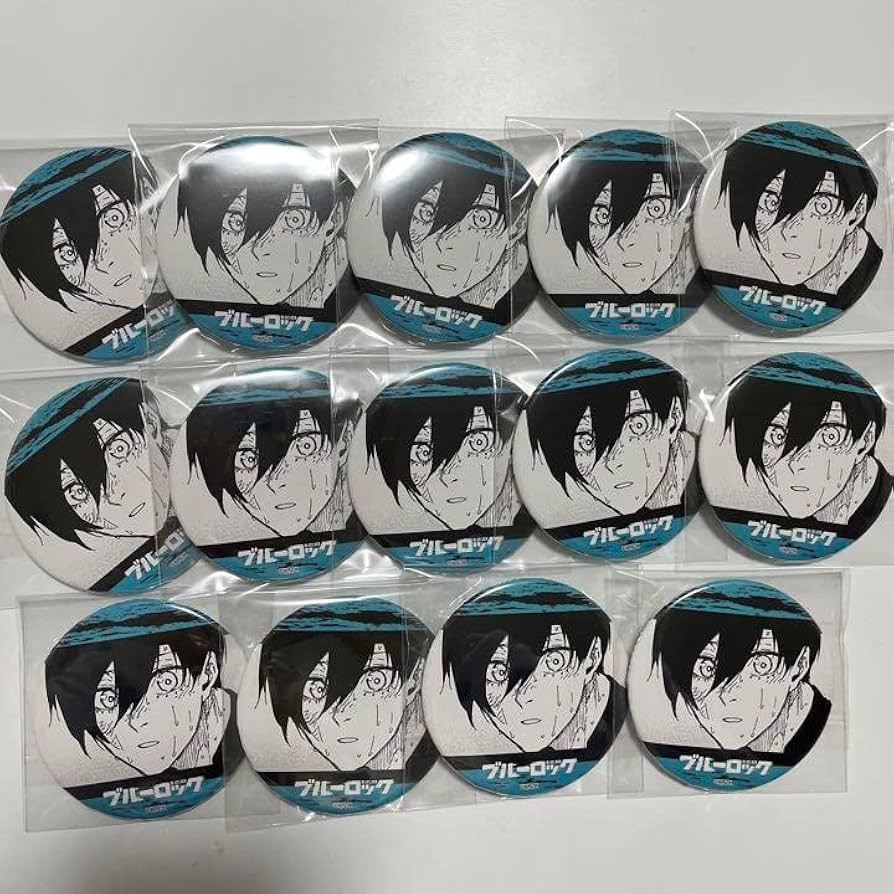 ブルーロック 凛 ベースヤード 缶バッジ ブルーロック ベースヤード 凛