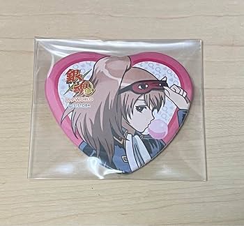 銀魂 沖田総悟 総子 J-WORLD 性転換篇 女体化 レア ハート缶バッジ