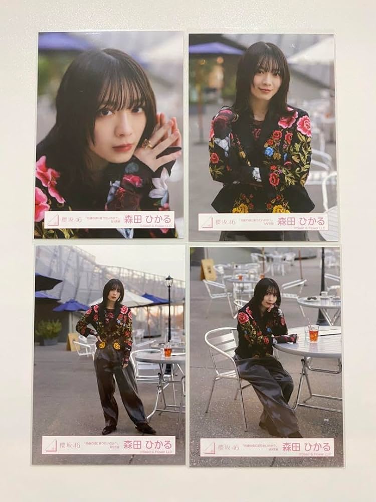 櫻坂46 生写真 「何歳の頃に戻りたいのか」MV衣装 森田