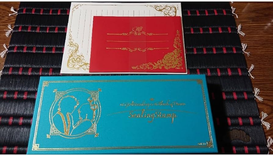 暁のヨナ原画展シーリングスタンプ