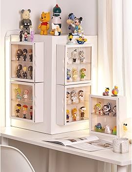 Amazon.co.jp: コレクションケース フィギュアケース 壁掛け 卓上 透明