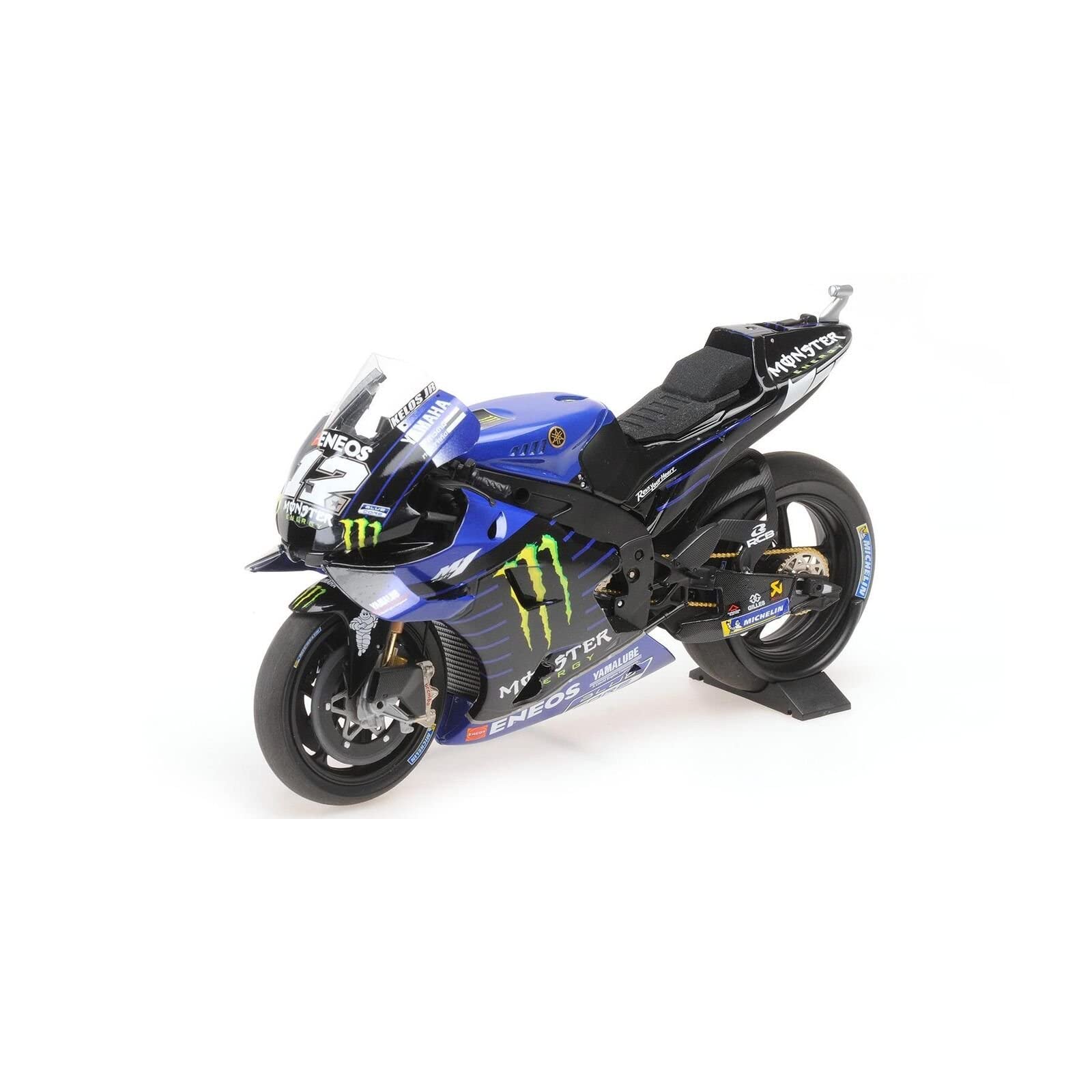 Amazon | ミニチャンプス 1/12 ヤマハ YZR-M1#12 M.ビニャーレス モト