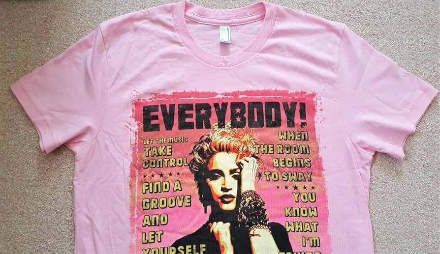 マドンナ Celebration - EVERYBODY!貴重 Tシャツ