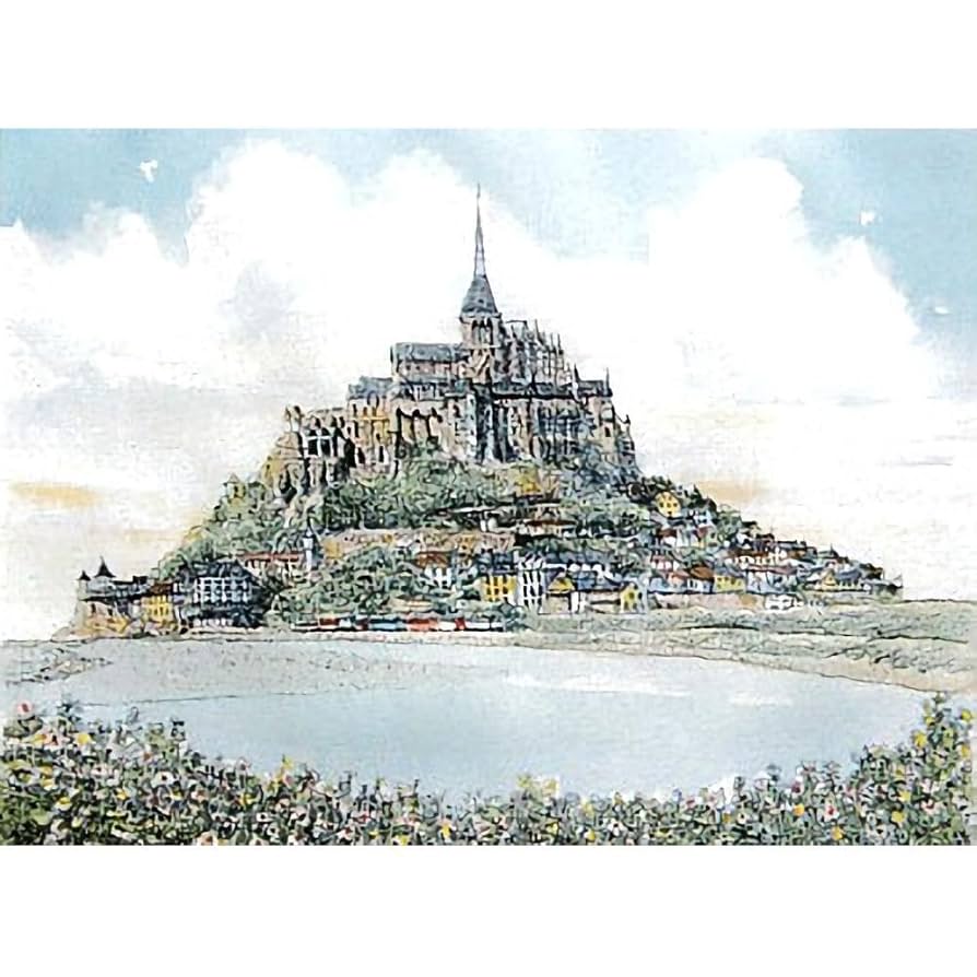 絵画・額縁・版画・織田 義郎・新品未使用・緑の丘(スイス