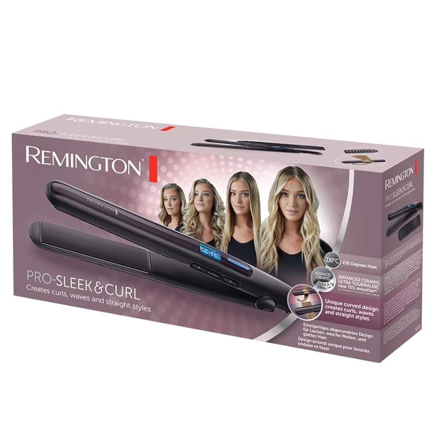 REMINGTON ストレートヘアアイロン S6505 収納ケース付き 海外対応