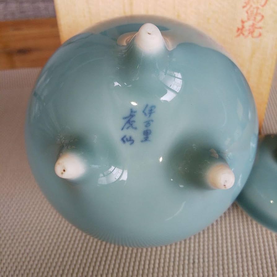 2761 伊万里 虎仙 青磁 香炉 未使用 2025年最新】虎仙 香炉の人気