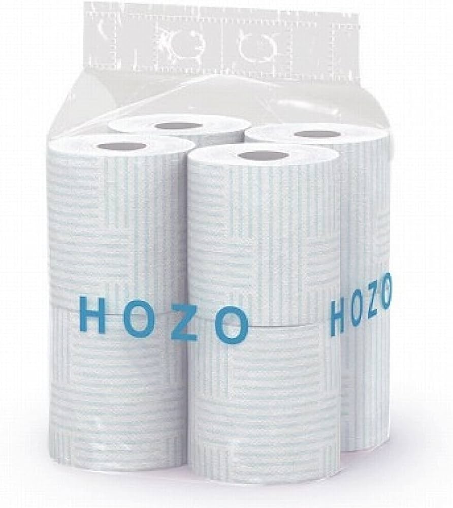 Amazon.co.jp: 大分製紙 HOZO トイレットペーパー 17m ダブル 8