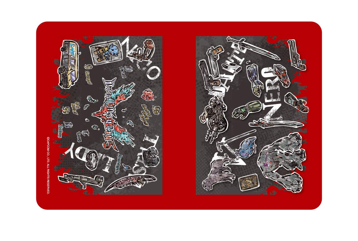 デビルメイクライ5 キャラグラスケース ちりばめデザイン グラフアート