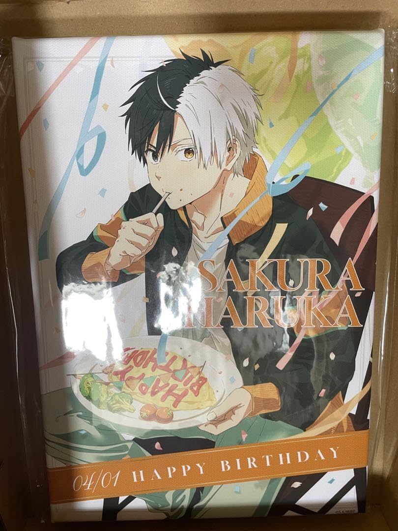 匿名配送】WIND BREAKER バースデー キャンバスアート 桜遥 Amazon.co